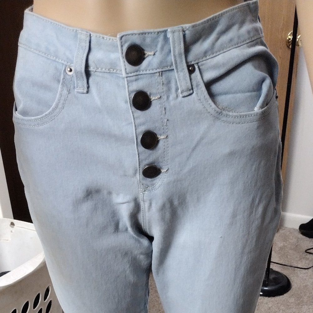 Light Blue Skinny Jeans